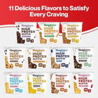 Bootylicious | High-Protein Muffin | 25g Protein, 7g Net Carbs, 2.32-2.75oz Cup, 12-Pack (Cinnamon Bun)