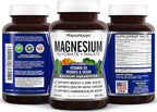 FarmHaven Magnesium Glycinate & Malate Complex w/Vitamin D3, 100% Chelated for Max Absorption- Bone Health, Nerves, Muscles, 240 Capsules, 120 Days