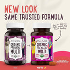 Mama Natural Organic Prenatal Vitamins for Women Vegan (30 Servings) | One A Day Prenatal Vitamins for Pregnant Women | Food Based, Non-GMO & Gluten-Free - Pre Natal Multivitamin with Folate