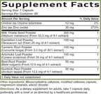 Bronson Liver Detox Advanced Detox & Cleansing Formula Supports Health Liver Function with Milk Thistle, Dandelion Extract, Turmeric, Artichoke Leaf & More, Non-GMO, 60 Vegetarian Capsules