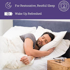 Sleep Well Calmness & Relaxing Support Formula - Powerful Blend with Magnesium, L-Theanine, GABA, and Melatonin - Enhances Relaxation + Promotes Healthy Sleep Patterns - 60 Capsules
