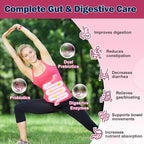 ZEBORA Vaginal Probiotics for Women 100 Billion CFUs, Probiotic for Digestive Health & Vaginal pH Balance & Urinary Tract Health, with Organic Cranberry & Prebiotics, 90 Veggie Capsules