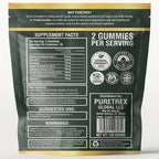 Mullein Gummies, 8-in-1 Natural Herbal Blend, Pineapple Flavor, 60 Count, Respiratory Support Supplement with Elderberry, Vitamin C, Ginger Root