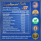 Male Fertility Supplement with Maca Root - Mens Health Conception Fertility Prenatal Vitamins Plus Natural Extracts - Prenatal Fertility Supplements for Men - 3rd Party Tested - 120 Capsules, 2 Month