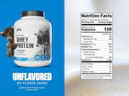 Levels Grass Fed Whey Protein Powder, No Artificials, 25G of Protein, Unflavored, 5LB