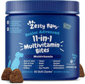 Zesty Paws Senior Dog Multivitamin Treats - Glucosamine for Dogs + Digestive Enzymes & Probiotics - Grain Free Dog Vitamins and Supplements for Skin & Coat + Immune Health Chicken - Advanced - 90ct