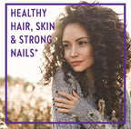 New Chapter Hair Skin & Nails Vitamins with Fermented Biotin+astaxanthin Vegetarian Capsule, 30 Count (Pack of 1)