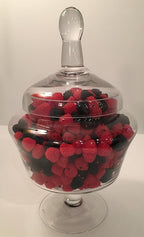 HARIBO Gummi Candy, Berries Gummy Candy, 5 Ounce Share Size Bags (Pack of 12) Delicious Soft & Crunchy, Chewy Sweet Snacks, Red & Black Berry Fruit Flavor