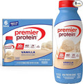 Premier Protein Shake, Vanilla, 30g Protein, No Added Sugar, 24 Vitamins & Minerals to Support Immune Health, 11.5 fl oz, 6 Pack