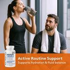 Youth & Tonic Water Weight Away – Herbal Diuretics for Water Retention & Bloating Support – with Potassium & Vitamin B6 for Fluid Balance – 60 Pills for Belly Bloat, Leg & Feet Swelling Support