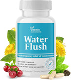 Diuretic Water Pills for Weight Control - Instant Relief from Bloat and Swelling - Green Tea, Cranberry, Dandelion Leaf Extract - Water Retention Pills for Women & Men, 120 Caps