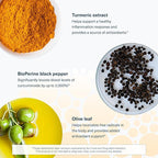 Youtheory Turmeric - 450 mg - with Black Pepper & Olive Leaf - Supports Joint & Brain Health* - Contains Bioenhancers, Curcuminoids & Herbal Extracts - 120 Tablets (40-Day Supply)