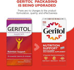 Geritol, Multivitamin Supplement, Contains B-Vitamins, Antioxidants, Vitamins C, E & D and Iron, 27 Essential Vitamins and Minerals, Gluten-Free, Non-GMO, No Artificial Sweeteners, 100 Tablets, 3 Pack