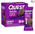 Quest Nutrition Frosted Cookies Twin Pack, Chocolate Cake, 1g Sugar, 11g Protein, 1g Net Carbs, Gluten Free, 16 Cookies