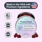 Prostate Health Gummies for Men & Women with Saw Palmetto & Lycopene - Prostate Supplements, Urinary Support, 9-in-1 Formula, Vegan, Gluten-Free, Non-GMO - 60 Gummies, 30 Day Supply