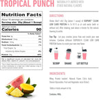 Isopure Clear Whey Isolate Protein Powder, Lactose Free, Gluten Free, Naturally Flavored, Tropical Punch, 20g Protein Per Serving, 14.1 Oz, 16 Servings (Packaging May Vary)