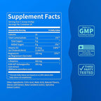 Nello Supercalm Powdered Drink Mix Tub, Cortisol Reducer* and Sleep Aid Supplement, L Theanine, Ksm-66 Ashwagandha, Magnesium Glycinate, Vitamin D 3, No Sugar, Non GMO, 30 Ct, Cucumber Lime