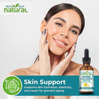 Why Not Natural Liquid Collagen Plus Biotin Drops for Women and Men - Supplement for Hair, Skin, and Nails