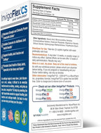 INVIGOFLEX® CS - Chondroitin Sulfate with Turmeric Curcumin Non GMO for Knee, Hand, Back & Hip Premium Joint Supplement