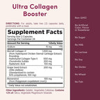 Nature’s Bounty Optimal Solutions Ultra Collagen Booster for Healthy-Aging Supplement, Resveratrol, Hyaluronic Acid – Collagen Capsules for Women, 48 Capsules