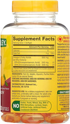 Spring Valley Omega-3 from Fish Oil 500 mg 120 Count, SoftGels, General & Heart Health Dietary Supplement Bundle with Luall's 45 Diabetes Decoded