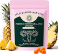 Women’s Daily Probiotic Gummies – Feminine Balance & pH Support – Vegan, Gluten-Free – Pineapple Flavor – 60 Gummies (30 Servings)