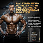 Testosterone Booster Gummies for Men - Enhancement Chews to Boost Testosterone for Energy Stamina Performance & Workout Support - Male Health Enhancing Supplement for Libido & Muscle Growth