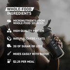 Kaged Clean Meal Powder | Vanilla Cake | Meal Replacement Shake | Whey Protein Isolate | Clean Carbs, MCT Oil Fats, Organic Vitamins and Minerals | Supplements for Men & Women | 20 Servings