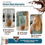 WonderSlim Meal Replacement Shake, Chocolate Cream, 15g Protein, 24 Vitamins & Minerals, Gluten Free (7ct)