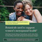 Gaia Herbs Menopause Support Nighttime - Menopause Supplement for Women* - with Black Cohosh, Mimosa, Passionflower & St. John's Wort - 60 Vegan Liquid Phyto-Caps (30 Servings)