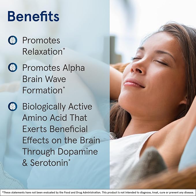 Jarrow Formulas® Theanine 100 mg Gummies, Dietary Supplement That Promotes Calmness, 60 Apple-Flavored Gummies, 60 Day Supply