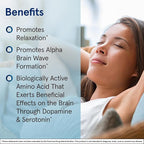 Jarrow Formulas® Theanine 100 mg Gummies, Dietary Supplement That Promotes Calmness, 60 Apple-Flavored Gummies, 60 Day Supply