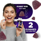 Vitabod Iron Gummies Supplement for Women, Men & Kids - 20mg - with Vitamin C - Dietary Supplement for Red Blood Cell Support, 180 Pectin Based Gummies