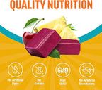 FORCE FACTOR Happy Mood, Mood Support and Mood Balance Supplement to Support Happiness, Positivity, and Stress, Made with Magnesium, Saffron, Zembrin, Non-GMO, Tropical Fruit Flavor, 30 Soft Chews