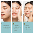 MATKAS Korean Firming Boost Hydrating Hyaluronic Acid Serum 1 Fl. Oz. - Hyaluronic Acid + 2% Niacinamide Serum for Dry Skin, Anti Aging Korean Peptides Moisturizer for Face, Deep Facial Skin Hydration