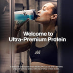 MuscleTech Whey Protein Powder Clear Whey Protein Isolate Whey Isolate Protein Powder for Women & Men Clear Protein Drink 22g of Protein, 90 Calories Lemon Berry Blizzard, 1.1lb(19 Servings)