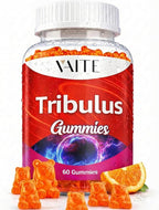 VAITE Tribulus Terrestris Gummies 1000 mg – 60 Chewable Gummies – Vegan, Sugar-Free, Gluten-Free, Non-GMO – Plant-Based Daily Formula – No Water Needed – Easy-to-Take Supplement Format