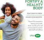 Maxi Health Vitamin D Gummies – 1000 IU Vitamin D3 Gummies – Supports Immune System, Bone & Muscle Wellness – Vegan, Kosher, Cherry Flavor, 60 Count