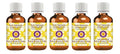 Deve Herbes Pure Oakmoss Essential Oil (Evernia prunastri) Steam Distilled (Pack of Five) 100ml X 5 (16.9 oz)