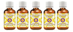Deve Herbes Pure Oakmoss Essential Oil (Evernia prunastri) Steam Distilled (Pack of Five) 100ml X 5 (16.9 oz)