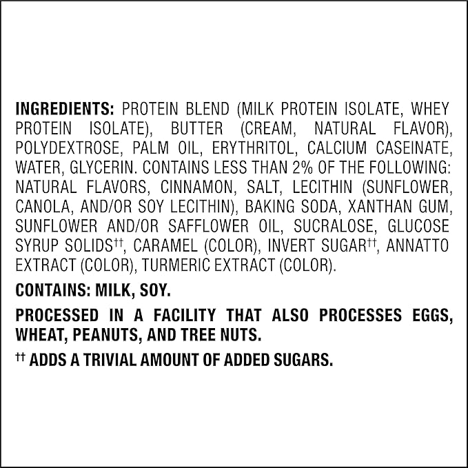 Quest Nutrition Cinnamon Brown Butter Protein Cookie, 15g Protein, 1g Sugar, 2g Net Carbs, Keto Friendly, High Protein, Low Carb; 12 Count