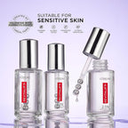 L'Oreal Paris Revitalift Hyaluronic Acid + Caffeine Hydrating Eye Serum for Dark Circles, Fragrance Free .67 fl. oz + Moisturizer Sample