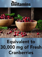 Cranberry Pills for Women & Men (30,000 MG - 90 Capsules) | Supports Urinary Tract Health* | Cranberry Concentrate Supplement | Bladder & Kidney Support* | Supports Women's Health* | Antioxidants