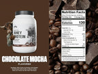 Levels Grass Fed Whey Protein Powder, No Artificials, 24G of Protein, Chocolate Mocha, 2LB