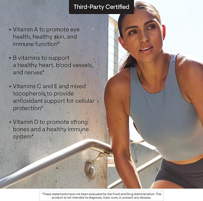THORNE - Basic Nutrients 2/Day - Comprehensive Daily Multi-Vitamin with Optimal Bioavailability - Vitamin & Mineral Formula - Third-Party Certified - Gluten, Dairy & Soy-Free - 120 Capsules