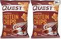 Quest Nutrition BBQ Protein Chips,19g Protein,4g Net Carb,Gluten Free,1.1 oz,(Pack of 24)