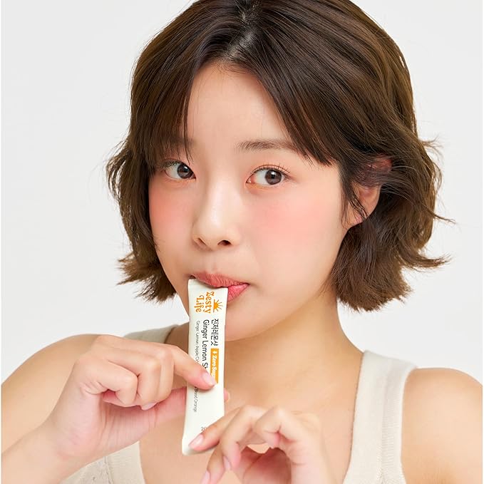 Glow Shine Zesty Life. Pantry-stable Ginger lemon shots | 70.5% Korean ginger & Spain lemon. Travel-ready shots. Balanced with red grapefruit, apple cider vinegar, and turmeric extract. No added sugar or additives. 0.65Fl Oz (Pack of 14)