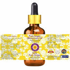 Deve Herbes Pure Argan (Moroccan) Oil (Argania spinosa) with Glass Dropper Cold Pressed 50ml (1.69 oz)