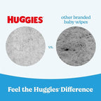 Huggies Natural Care Cucumber, Aloe and Vitamin E Baby Wipes, Hypoallergenic, Scented, 6 Flip-Top Packs (288 Wipes Total), Packaging May Vary