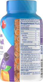 vitafusion Probiotic + Prebiotic Fiber Gummies for Adults, Probiotic Supplement with Prebiotic Fiber to Support Gut Health and Provide Good Bacteria (1), Cherry Berry Citrus Rush Flavor, 60 Count